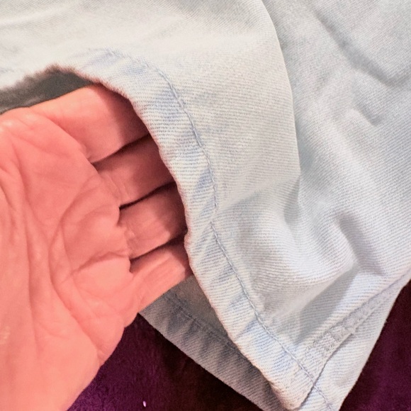 Hollister Lavender Jean Shorts - Picture 2 of 6